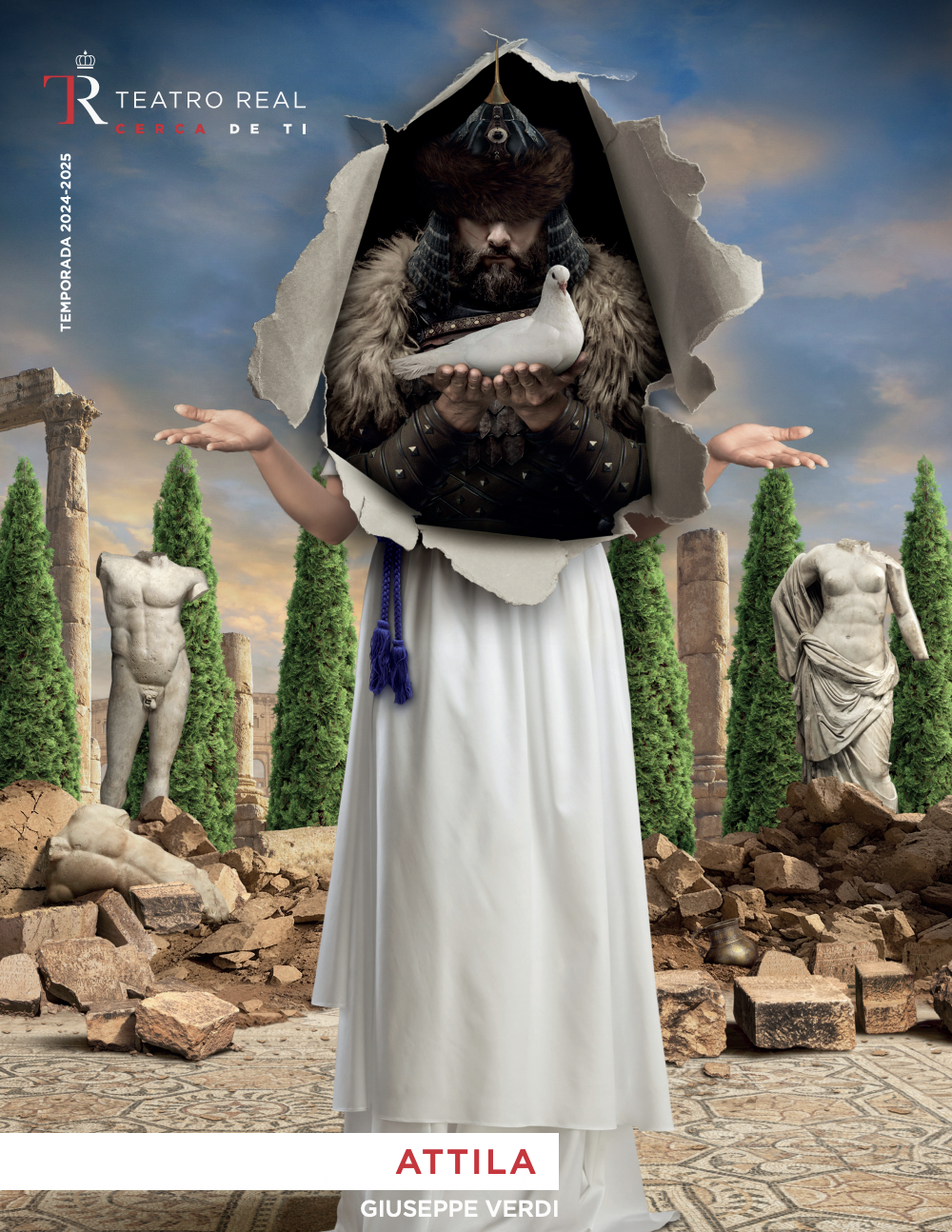El Teatro Real estrena 'Attila', la ópera más enérgica de Verdi: "¿No les recuerda a alguien?"