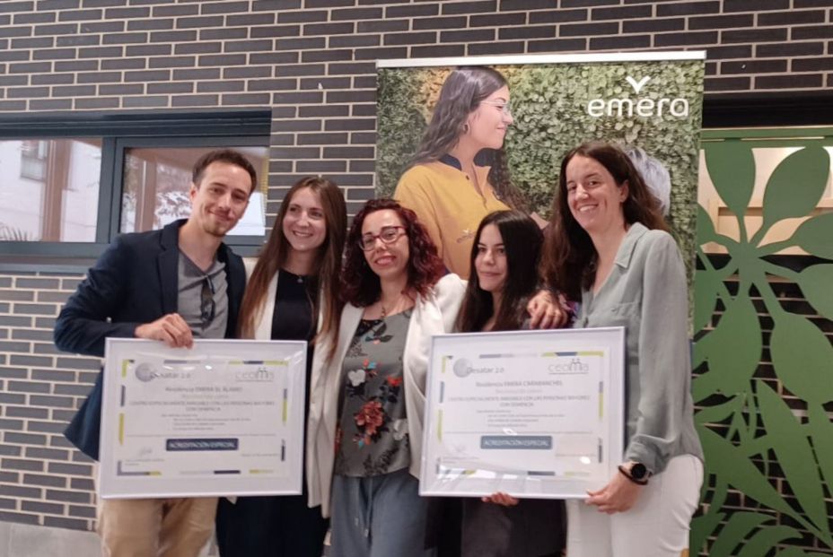 CEOMA reconoce dos residencias de Emera como centros amigables con las personas mayores con demencia (CEOMA)