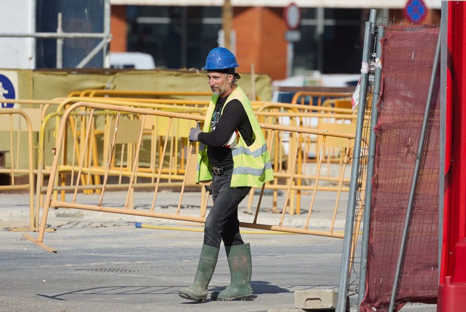 Trabajadores de la construcción se concentran en Madrid para exigir la jubilación anticipada
