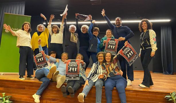 Improyayas, el grupo de teatro formado por mujeres mayores de 65 años (Fundación Caja Rioja)