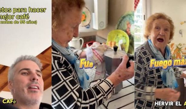 Una mujer mayor italiana desvela sus secretos para hacer el mejor café