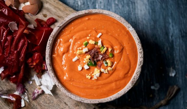 Jordi Cruz desvela su truco para que el salmorejo quede perfecto
