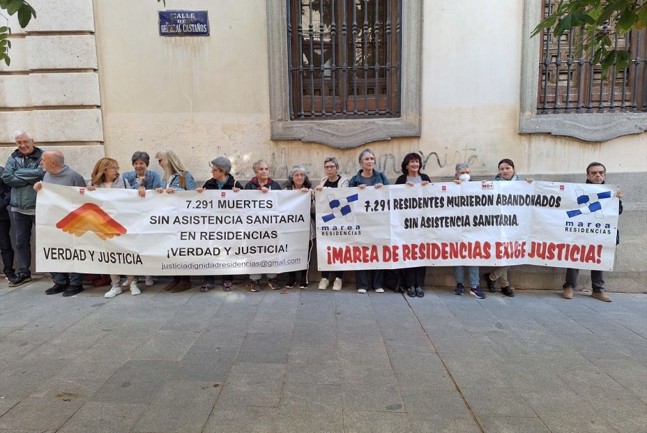 EuropaPress 6267946 asociaciones familiares victimas residencias madrid presentan denuncia