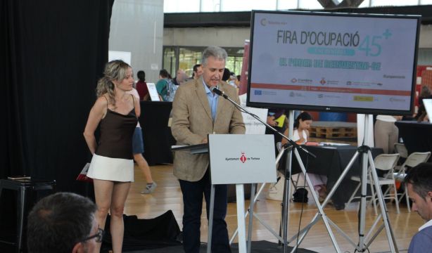 La Cámara de Comercio de Tortosa celebra con éxito la segunda edición de la Fira Empleo 45+