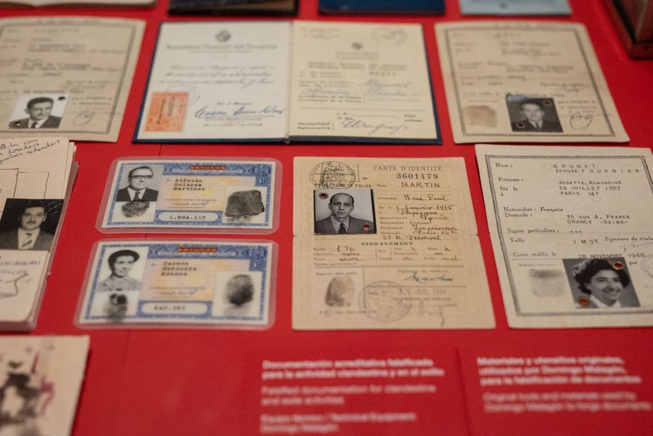 EuropaPress 6770932 documentacion acreditativa falsificada actividad clandestina exilio EuropaPress 6770932 documentacion acreditativa falsificada actividad clandestina exilio