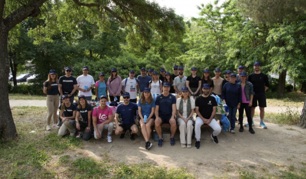 Nueve empresas suecas participan en el primer 'plogging' organizado por la Embajada de Suecia