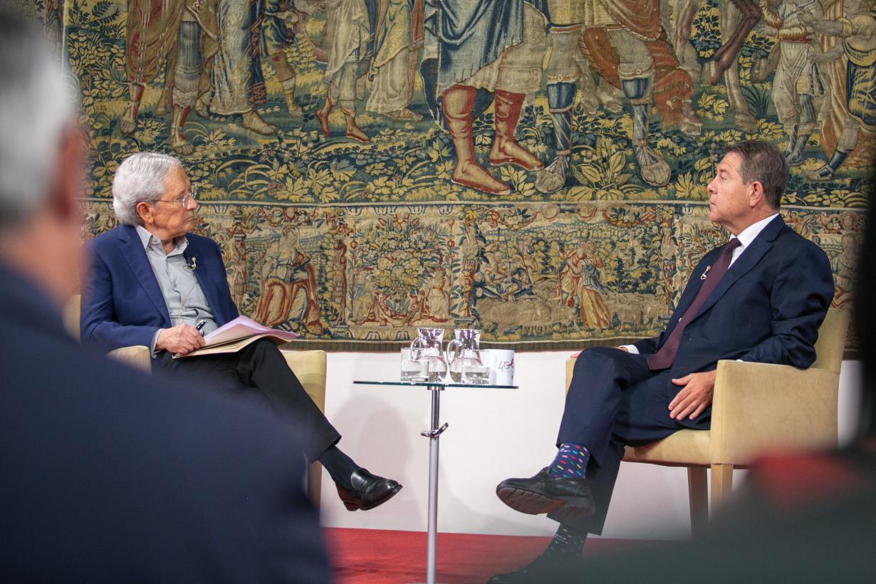 Emiliano García-Page y Fernando Ónega