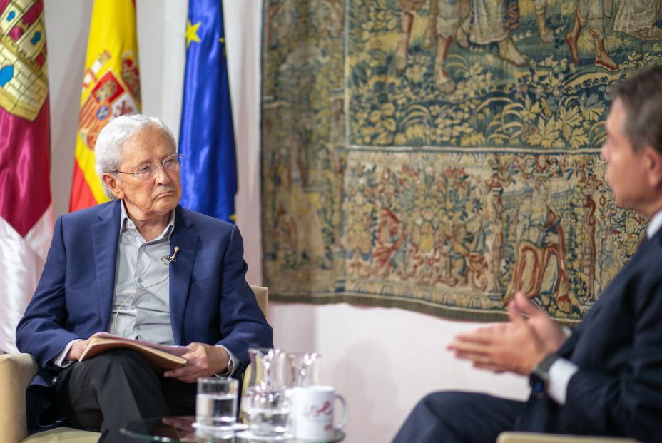 Ónega con Emiliano García-Page