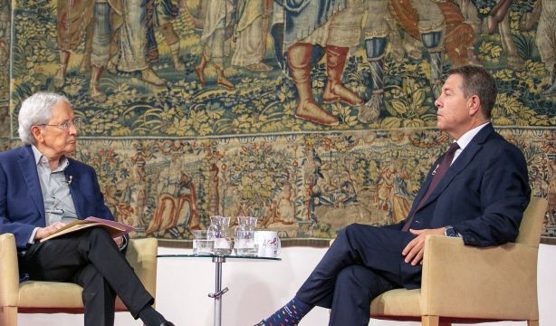 Emiliano García-Page: "Una sociedad que no vela por la calidad de vida de los mayores no se quiere". Foto: Piedad López // JCCM