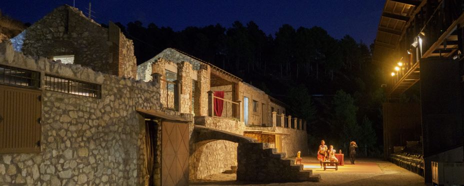 Teatro y Música la antigua mina. Puesta en escena 