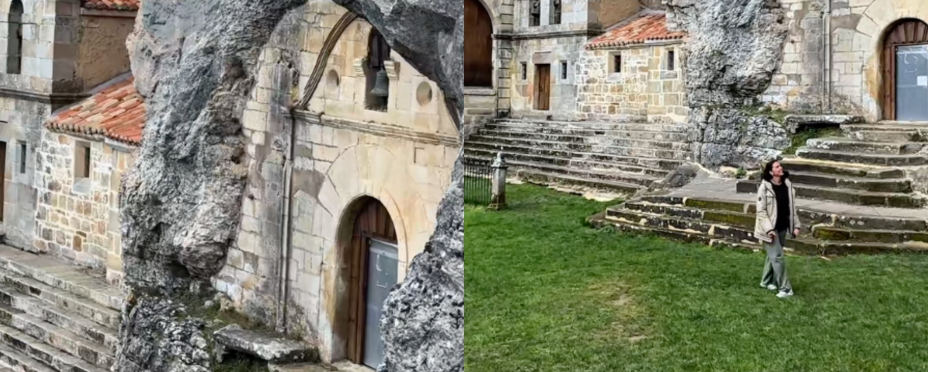 (@mochileandosobreruedas). Monumento Natural Ojo Guareña (@mochileandosobreruedas). Monumento Natural Ojo Guareña