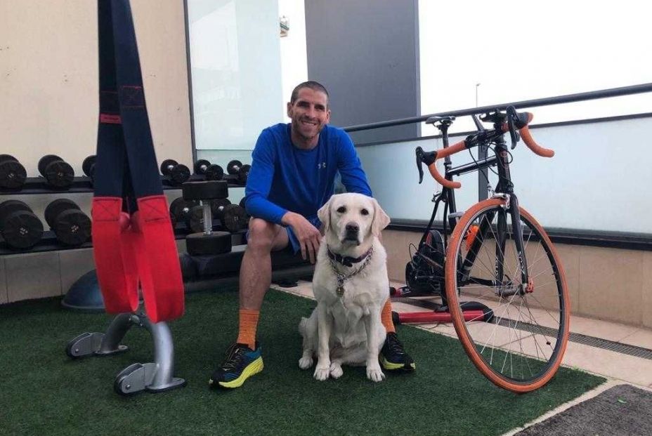 El triatleta con discapacidad visual José Luis García Serrano El triatleta con discapacidad visual José Luis García Serrano