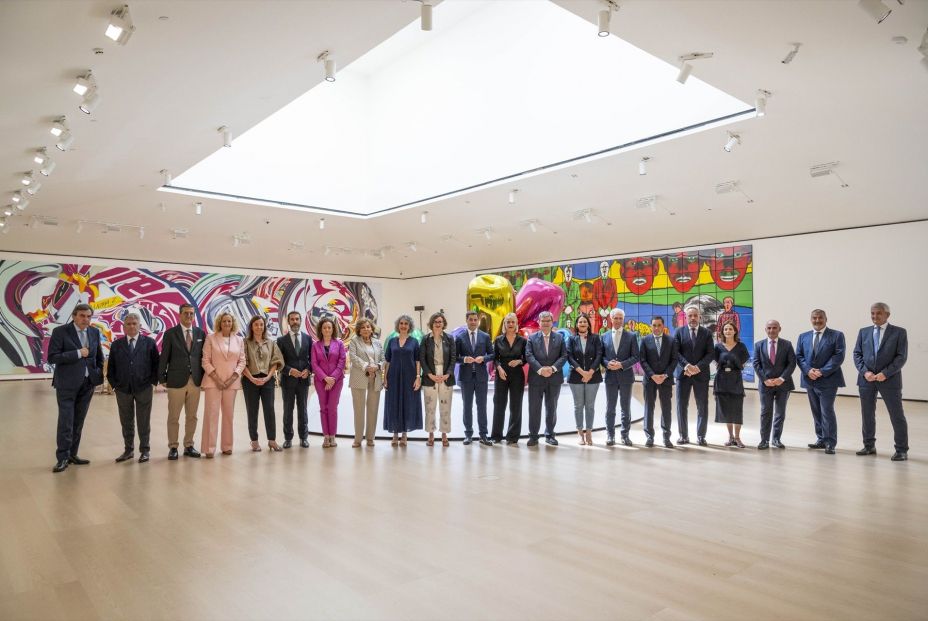 EuropaPress 6789112 eelpatronato fundacion museo guggenheim bilbao reunido presidencia