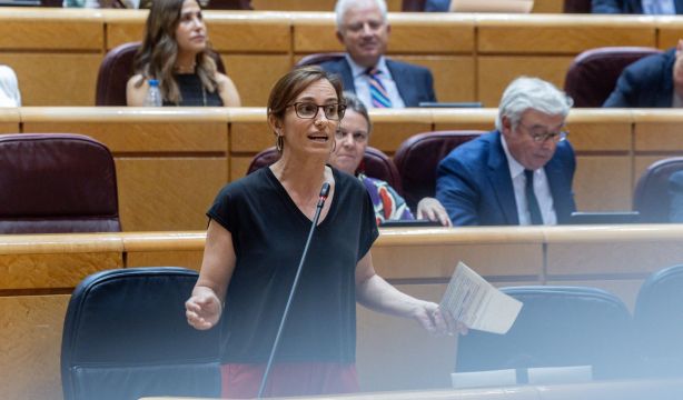 Mónica García asegura que hará "todo lo posible" para garantizar el derecho al olvido oncológico (Ricardo Rubio-Europa Press)