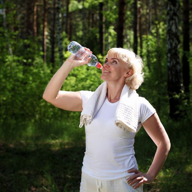 bigstock An elderly woman after exercis 21219230