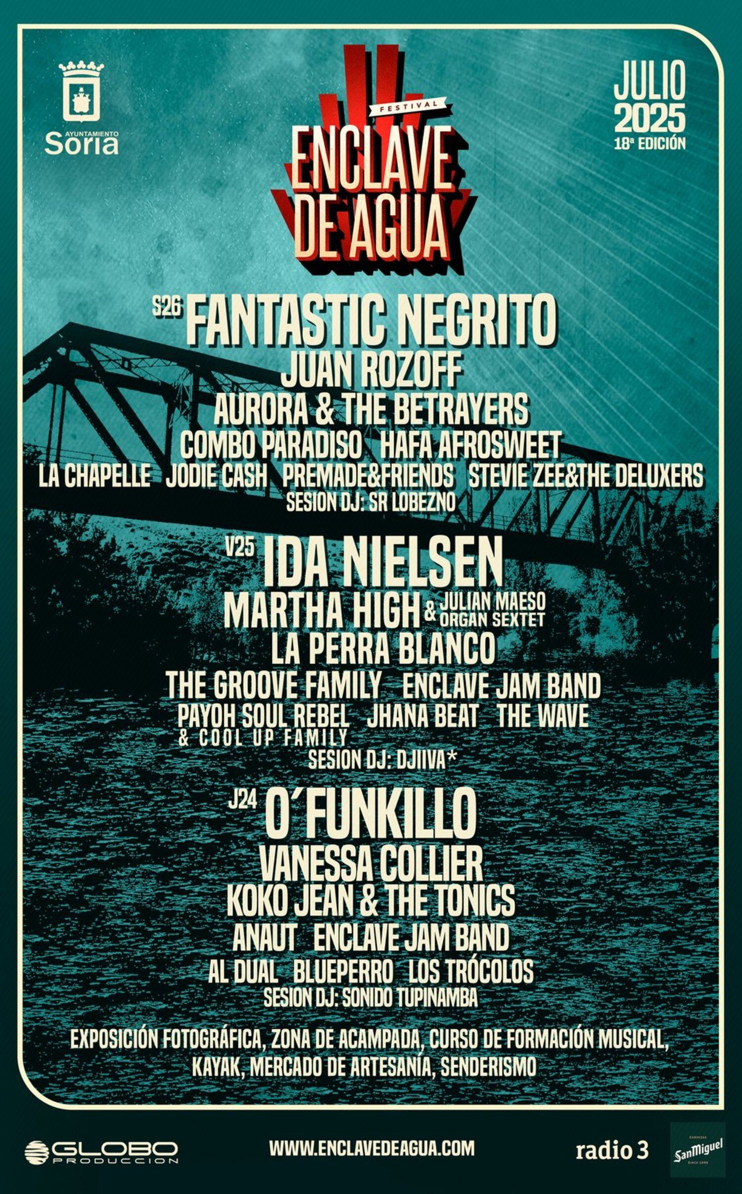 Fuente: Enclave de Agua. Los 10 festivales en España que no te puedes perder Fuente: Enclave de Agua. Los 10 festivales en España que no te puedes perder