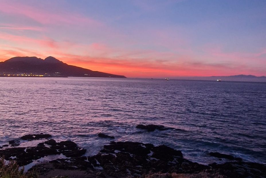 vista mujer muerta desde san amaro atardecer