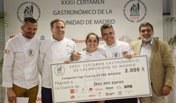 Estefanía Cazalla (Chirón): "Hemos querido homenajear el pasado de Madrid con recetas antiguas". Foto: Acyre