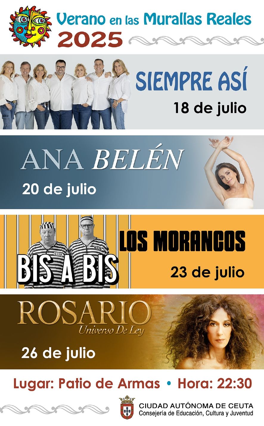 Veraeno en las Murallas 2025