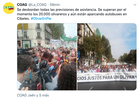 Tuit de COAG Tuit de COAG