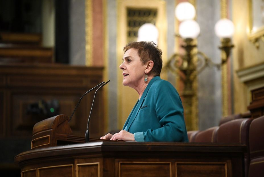 EuropaPress 6819544 portavoz eh bildu congreso diputados mertxe aizpurua sesion plenaria