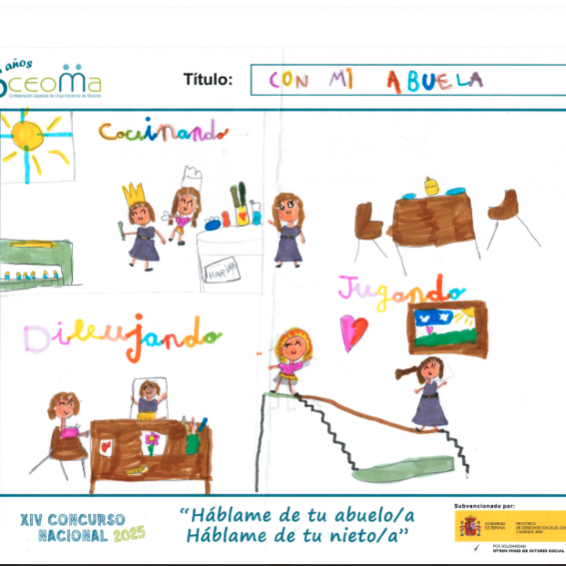 Abuelos reivindican su papel en la educación de los nietos: "No queremos ayudar sólo a conciliar" (CEOMA)