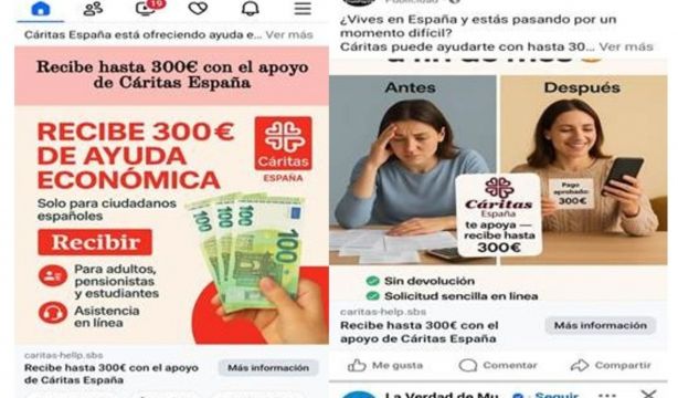 Cuidado si recibes este mensaje de Cáritas: alertan que es una estafa (Cáritas Española-Europa Press)