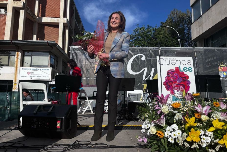 EuropaPress 6686296 escritora paloma sanchez garnica inauguracion feria libro cuenca