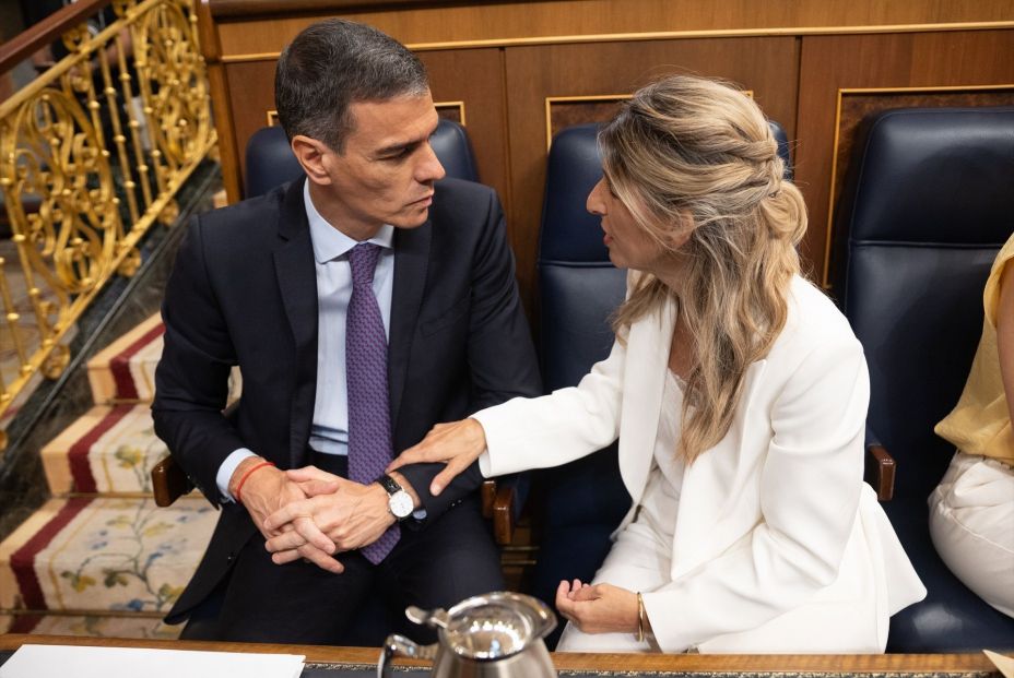 EuropaPress 6847645 presidente gobierno pedro sanchez vicepresidenta segunda ministra trabajo