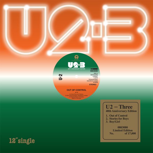 U2 reedita en vinilo su primer lanzamiento por su 40 aniversario U2 reedita en vinilo su primer lanzamiento por su 40 aniversario