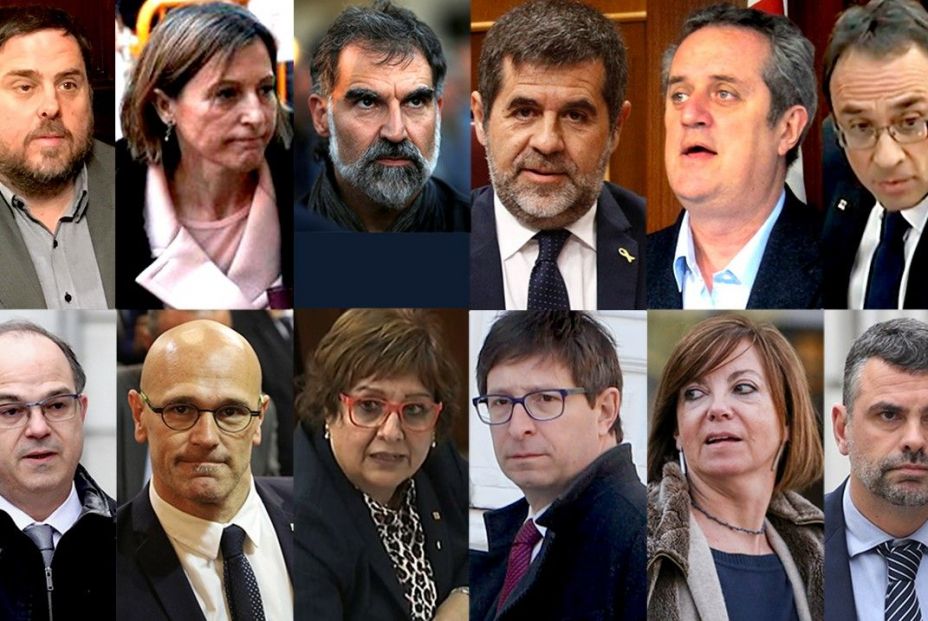 EuropaPress 2410691 Montaje con los rostros de los líderes independentistas del 1 O y presos del ‘procès’ a menos de dos semanas de la sentencia %0a(De izquierda a derecha y de arriba abajo) El exvicepresidente de la Generalitat Oriol EuropaPress 2410691 Montaje con los rostros de los líderes independentistas del 1 O y presos del ‘procès’ a menos de dos semanas de la sentencia %0a(De izquierda a derecha y de arriba abajo) El exvicepresidente de la Generalitat Oriol