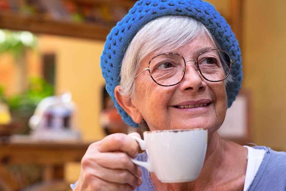 bigstock Close Up Portrait Of Mature Se 455786895