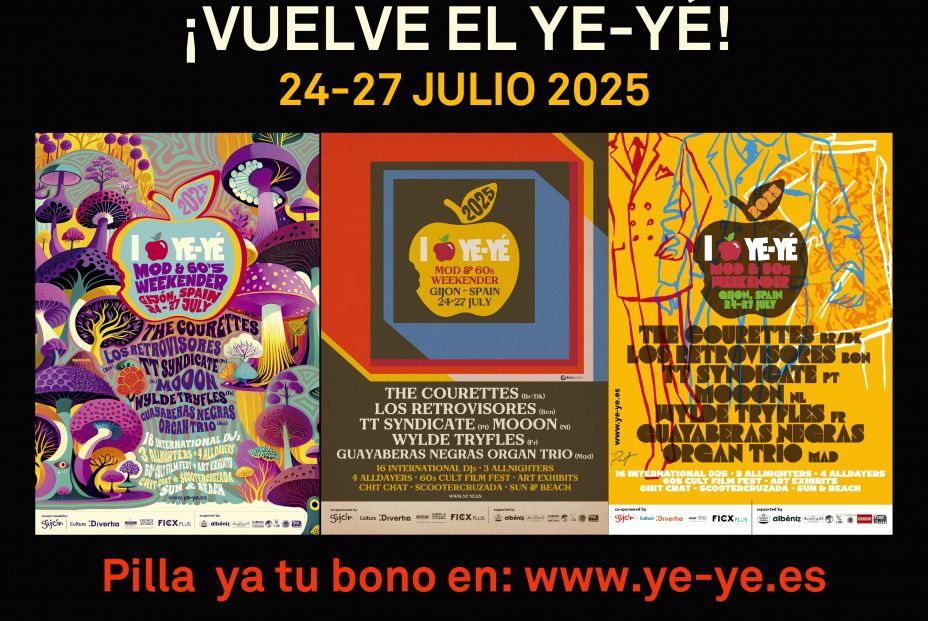 anuncio yeye 25 tres carteles a4 anuncio yeye 25 tres carteles a4