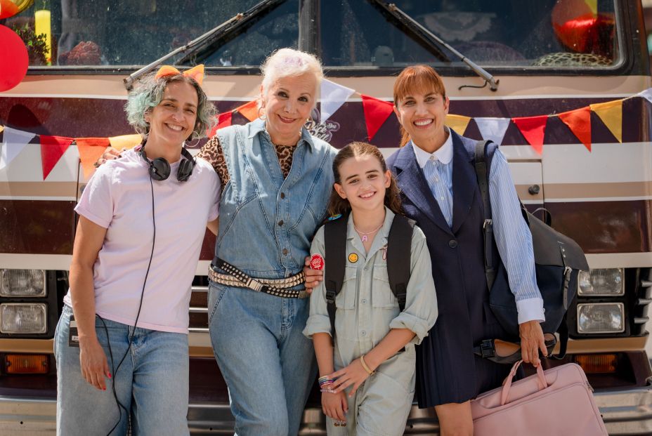 Ana Vazquez, Elena Irureta, Carla Pastor y Toni Acosta en Abuela Tremenda ©ManuelFiestas