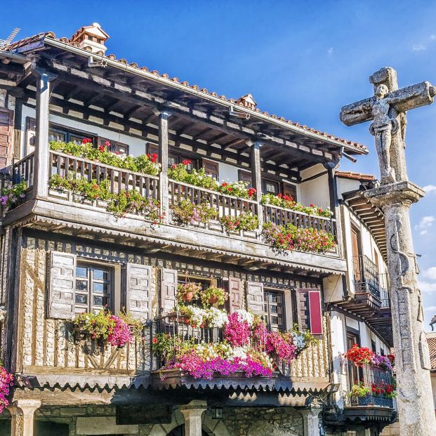 La Alberca, pueblo de la Sierra de Francia (bigstock)