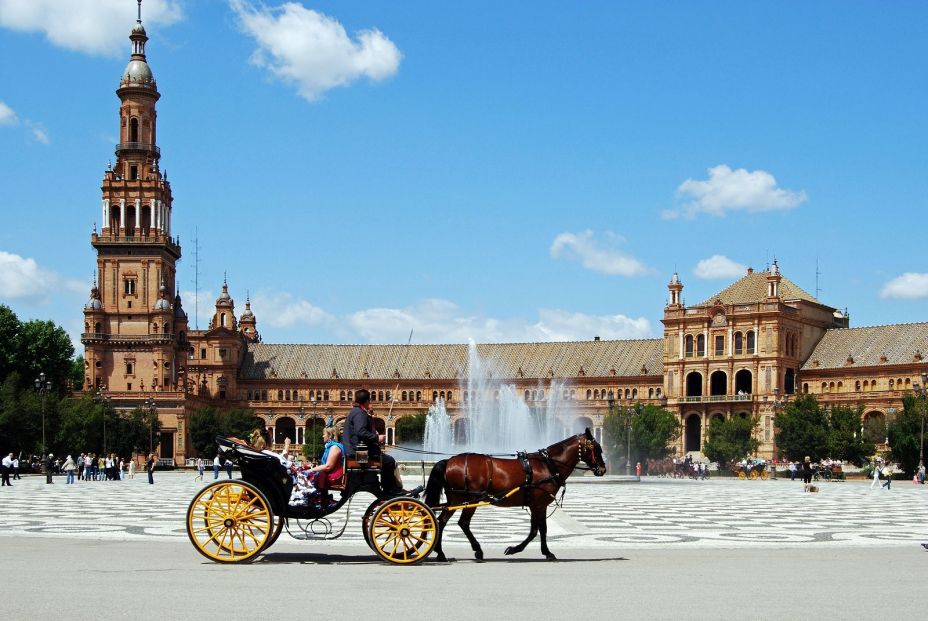 bigstock Plaza de Espana Seville99945884
