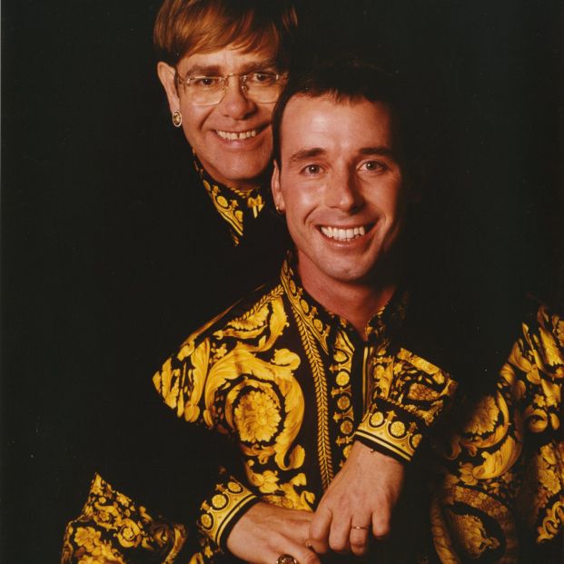 Elton y David by Greg Gorman Elton y David by Greg Gorman