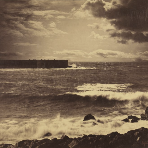 Gustave Le GrayLa gran ola, Sète, c. 1856-1857 Gustave Le GrayLa gran ola, Sète, c. 1856-1857