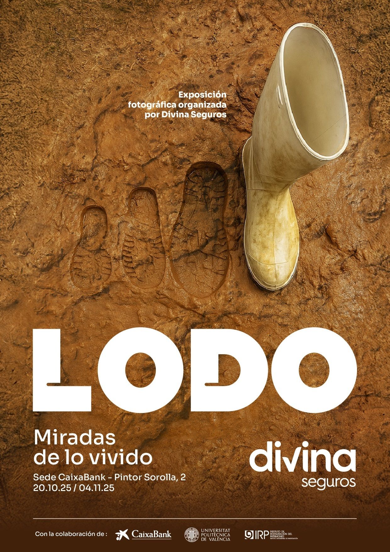 Exposición colaborativa 'Lodo. Miradas de lo vivido', sobre la DANA de Valencia (Europa Press)