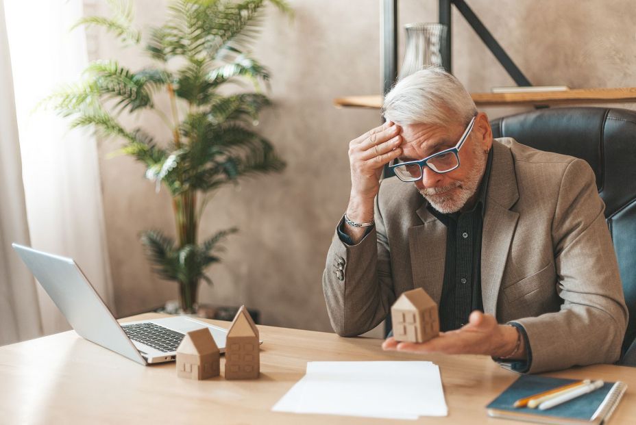 bigstock The Deceived Homeowner Mature 440539694