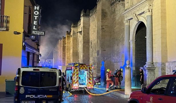 La restauración por el incendio en la Mezquita de Córdoba costará un millón de euros