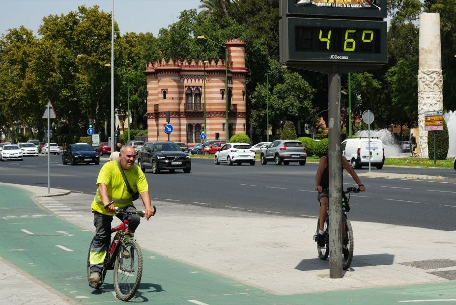 La ola de calor dejó un domingo "excepcional", con siete estaciones por encima de 45ºC