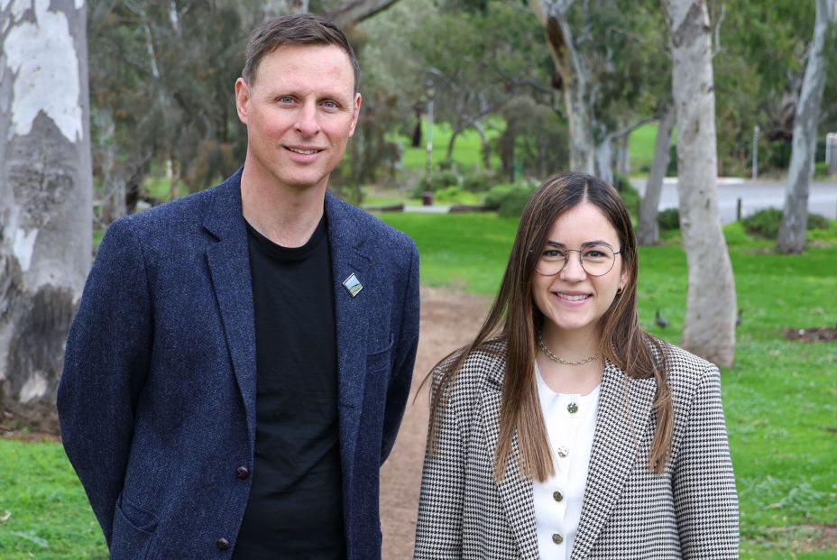 Prof Danny Eckert and Dr Lucia Pinilla Flinders University FHMRI Sleep Health