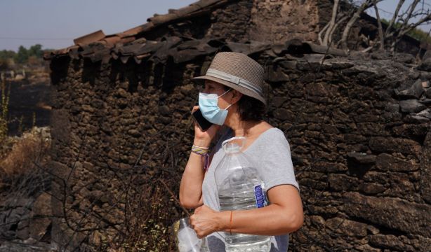Alertan de que el humo de los incendios puede aumentar la mortalidad por causas respiratorias (Manuel Ángel Laya / Europa Press)