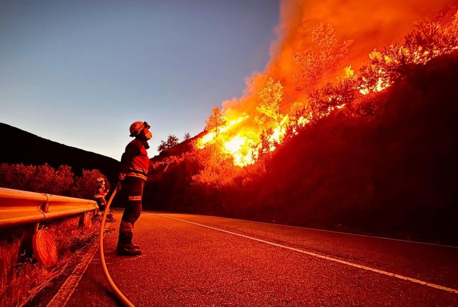 Incendios se elevan a 40 los detenidos y se investiga a otras 119 personas