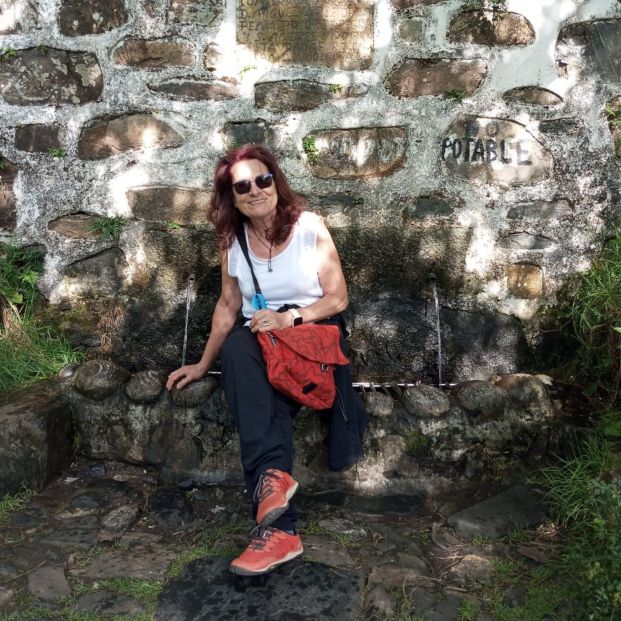 Lucinda Cañal, afectada por los incendios: "La visión era de horror" (Cedida por la entrevistada) Lucinda Cañal, afectada por los incendios: "La visión era de horror" (Cedida por la entrevistada)