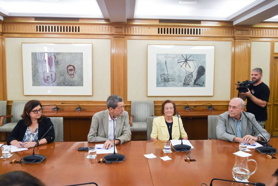 EuropaPress 6946449 presidente ceoma jose luis fernandez santillana presidente pmp jesus