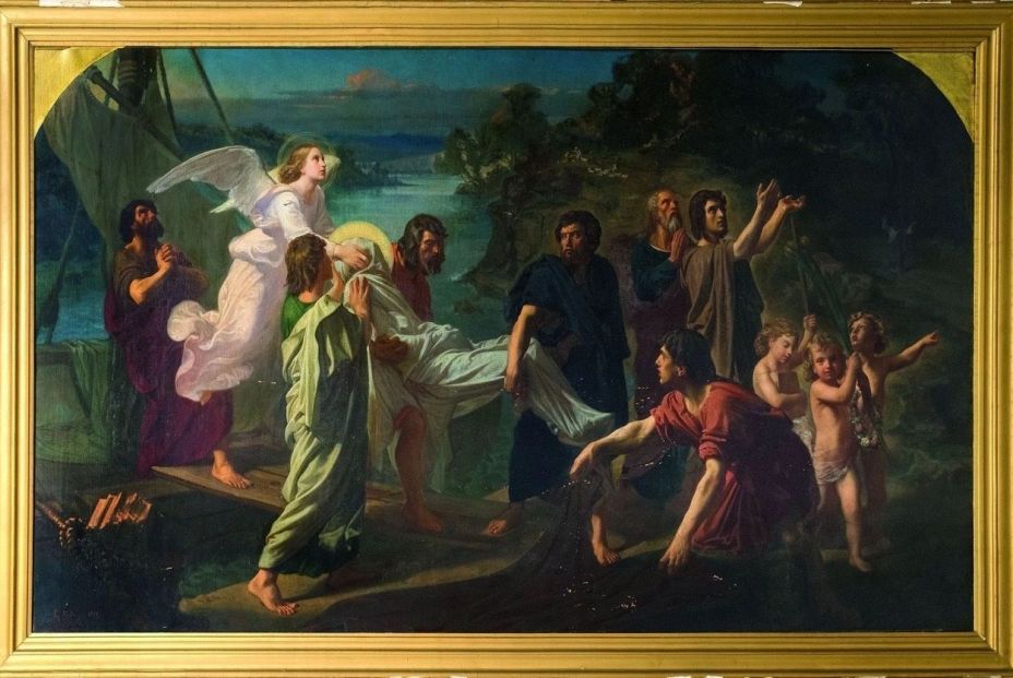 EuropaPress 2183766 cuadro raimundo madrazo tematica jacobea incorpora museo catedral santiago