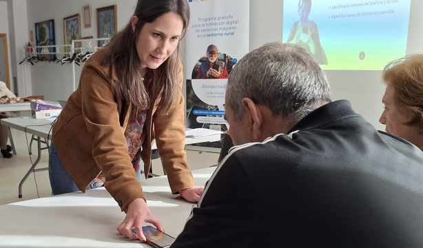Reconectados Rural de Fundación Telefónica: La revolución digital para mayores