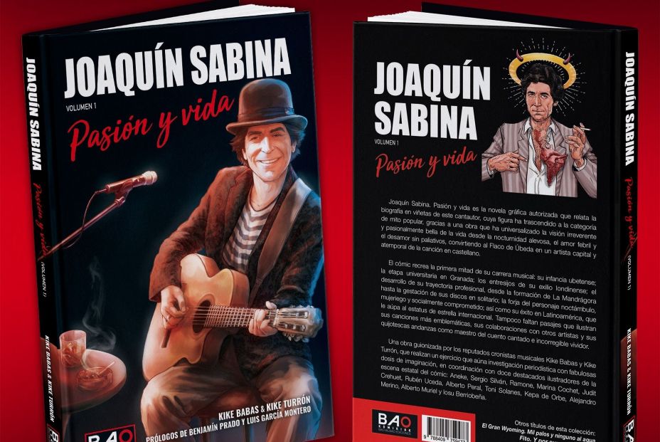 'Joaquín Sabina. Pasión y vida': el nuevo cómic sobre el mítico cantautor ya es una realidad